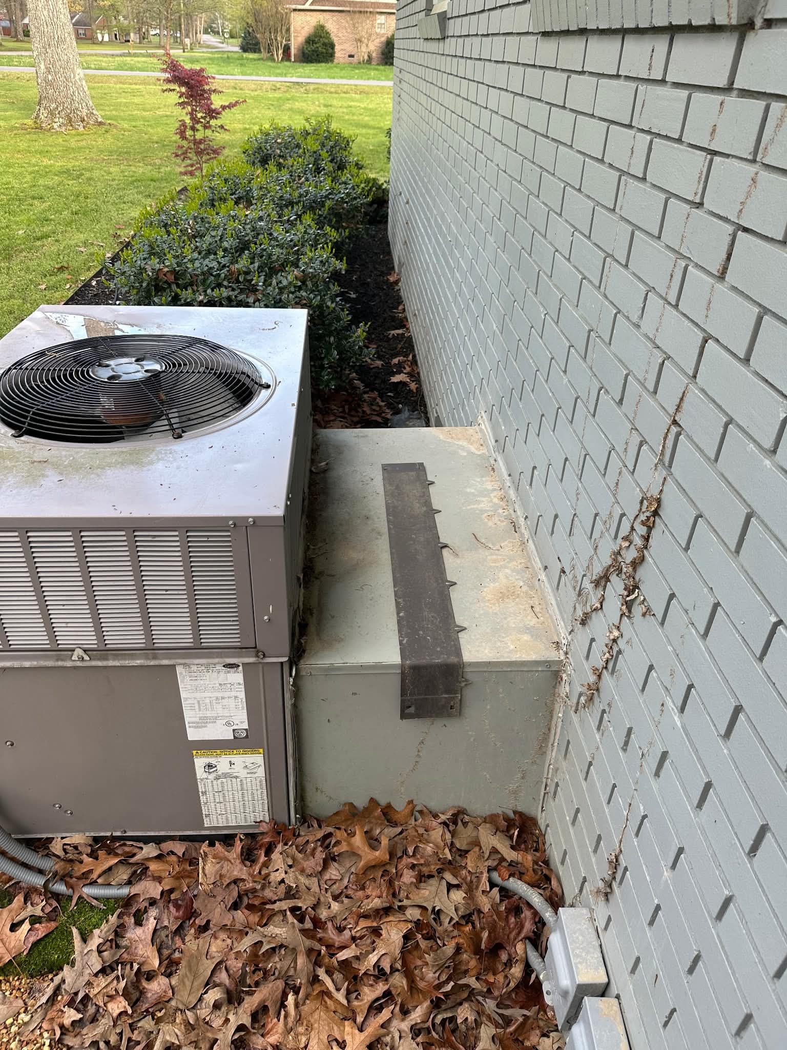 Before — Package Unit Replacement