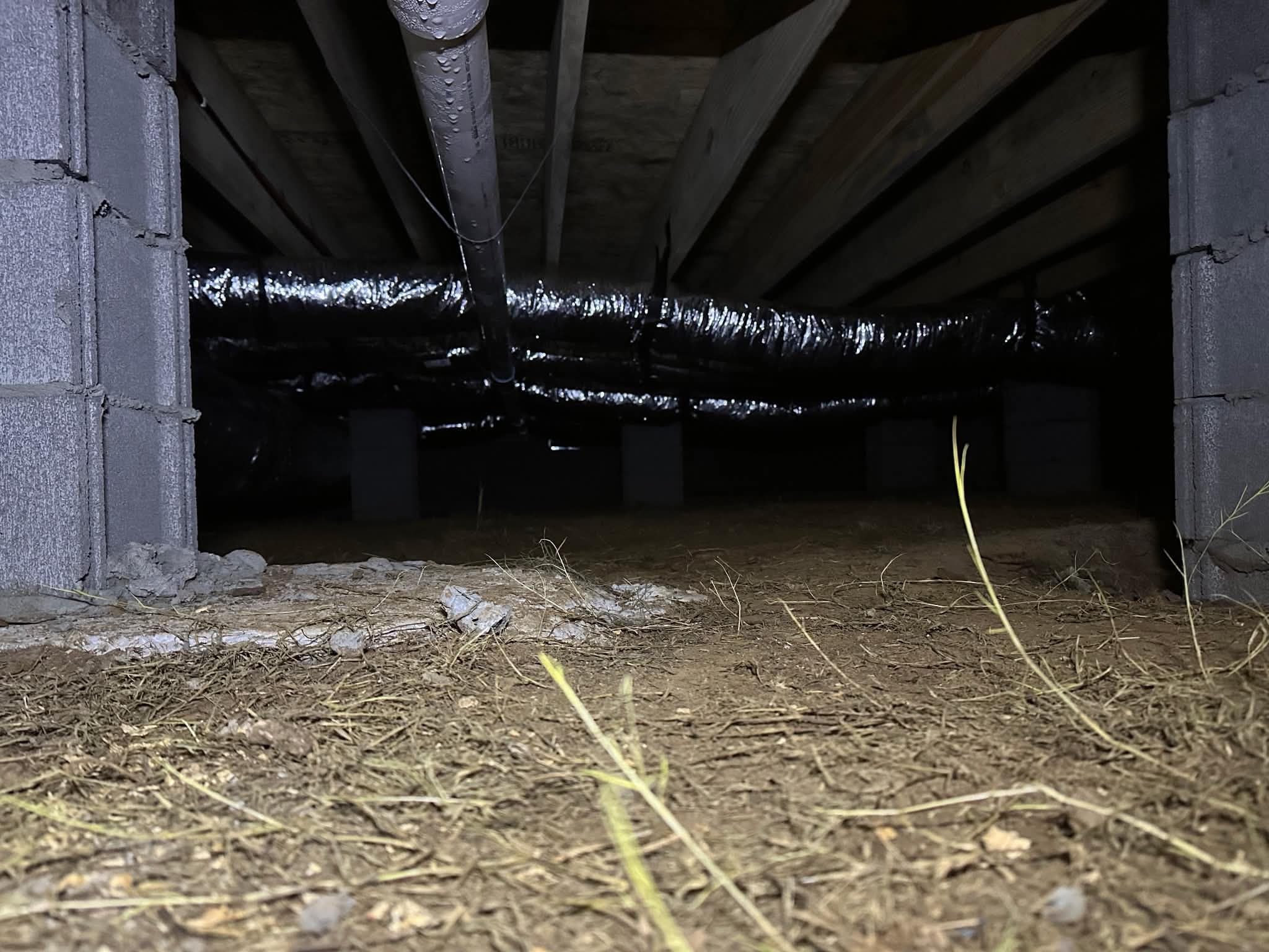 Crawlspace Ductwork