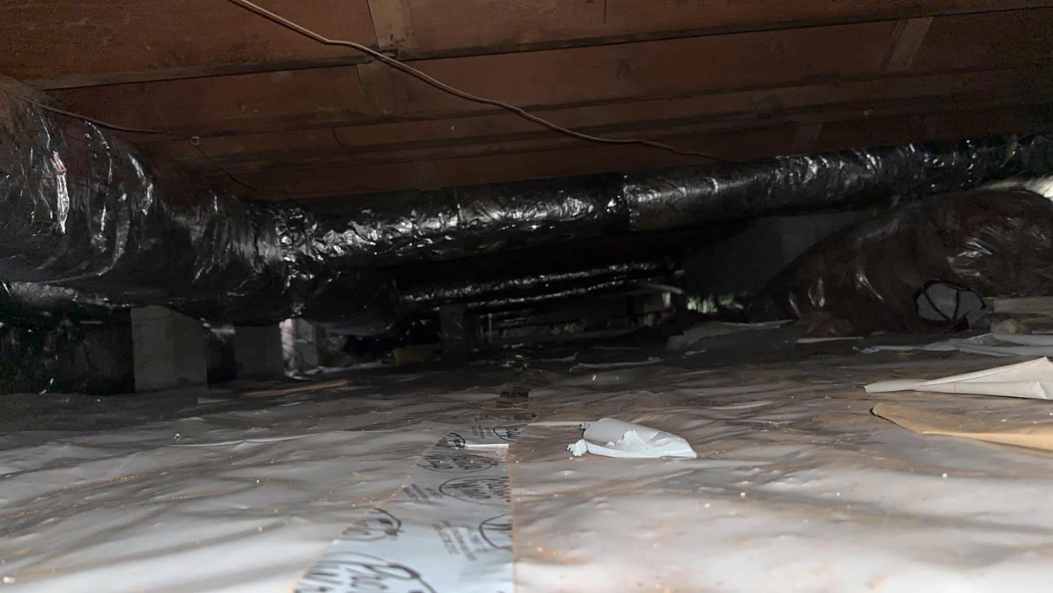 Crawlspace Duct System